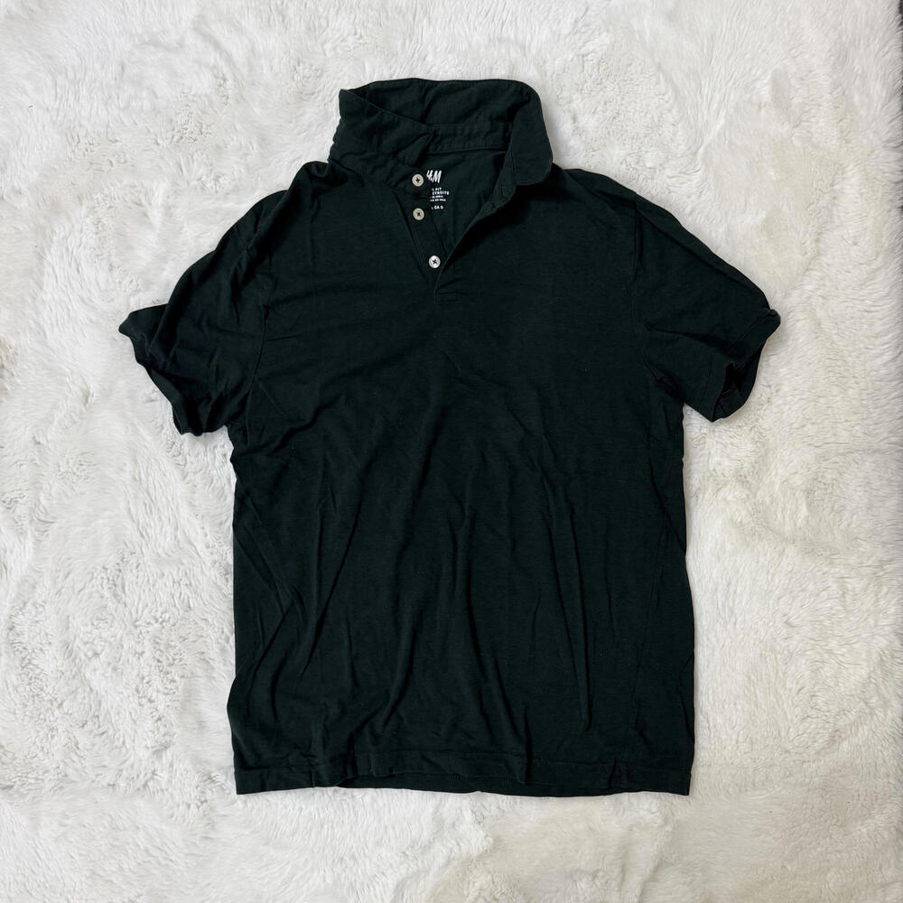 H&M Black Men's Polo Shirt